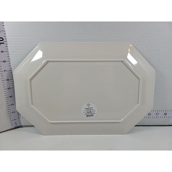 John Derian Target Thanksgiving Fall Melamine Hexagon Cheese Serving Platter New - Picture 3 of 4